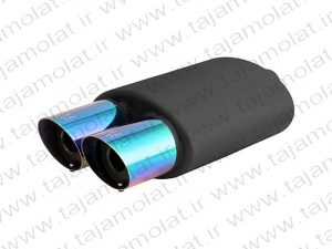 منبع اگزوز 715 دولول سایلنس دار