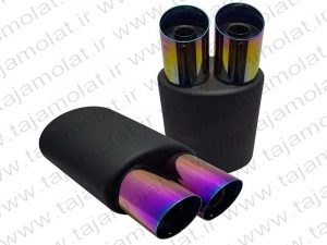 منبع اگزوز 715 دولول سایلنس دار