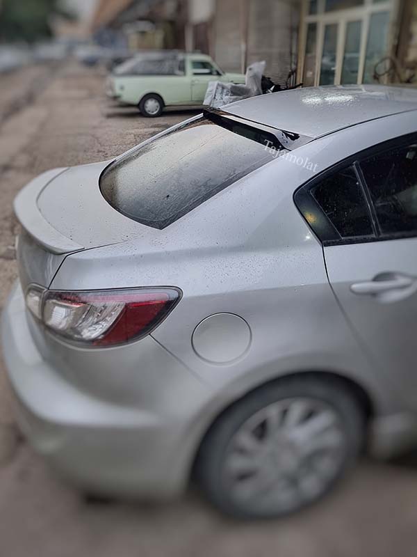 اسپویلر شیشه عقب مزدا 3 نیو